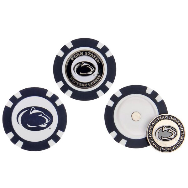 golf chip markers Penn State Athletic Logo 3 pack